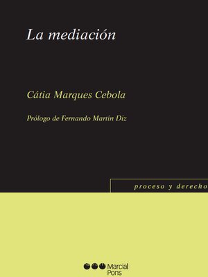 cover image of La mediación